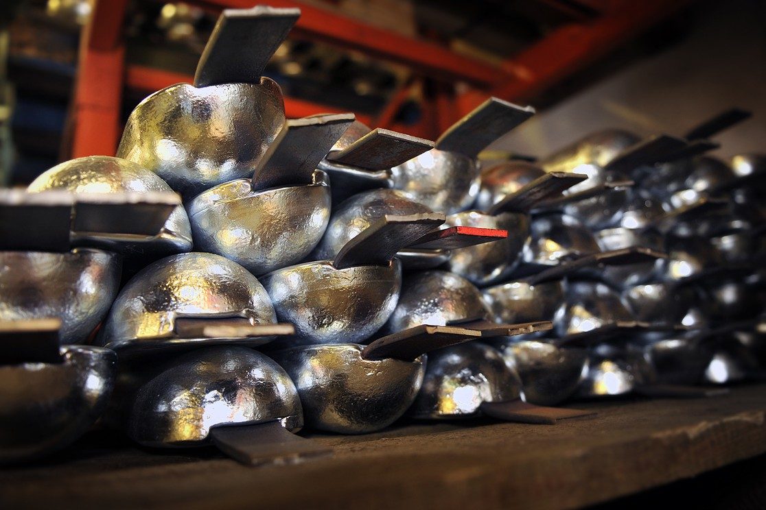 Finished weld-on anodes